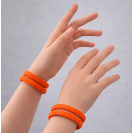 Bransoletki na ręce - POMARAŃCZ